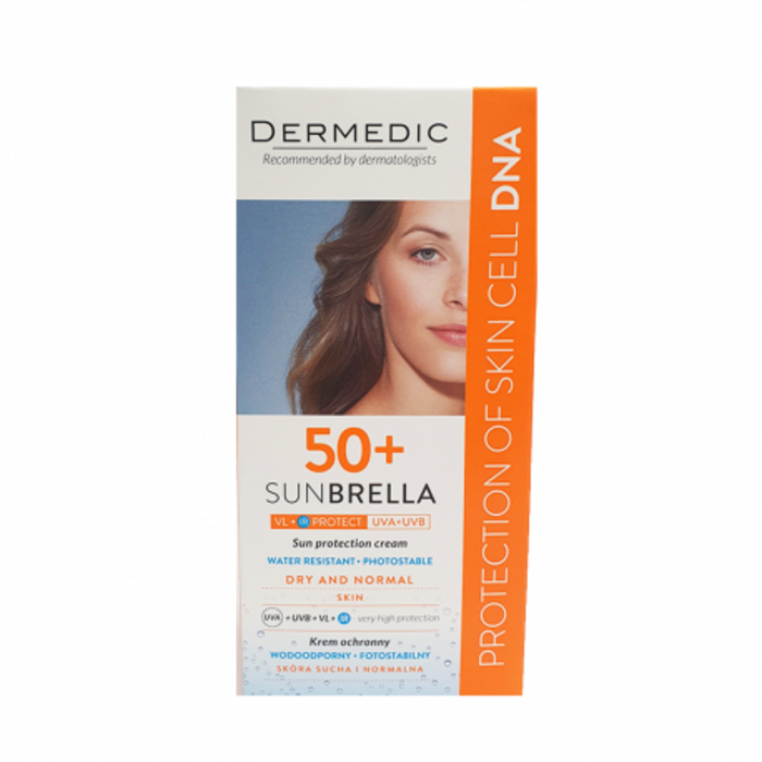 DERMEDIC SUNBRELLA ECRAN SPF 50+ PEAUX NORMAL A SECHE – PARA CENTRE