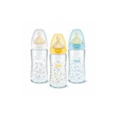 Tettarelle NUK First Choice Anticoliche In Silicone Per Biberon – 6+ Mesi, Controllo Flusso, 2 Pezzi