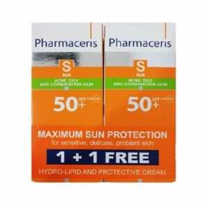 PHARMACERIS S COFFRET MEDI ACNE PROTECT SPF 50+ , 2* 50ML