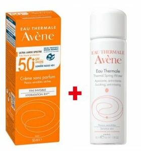AVENE DUO CREME INVISIBLE + EAU THERMALE GRT 50ML