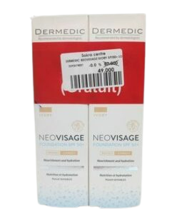 DERMEDIC NEOVISAGE IVORY SPF50+ LOT DE 2