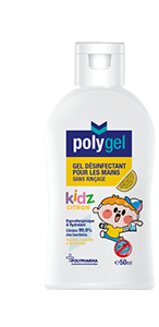 POLYGEL KIDS GEL DESINFECTANT 60ML - CITRON