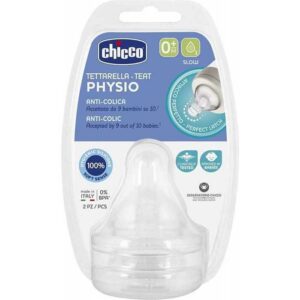 CHICCO TETINE SILICONNE 0-6M 2 PIECES