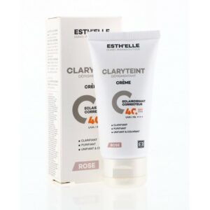 ESTH ELLE CLARYTEINT CREME ECLAIRCISSANTE SPF40+ ROSE ,50 GR