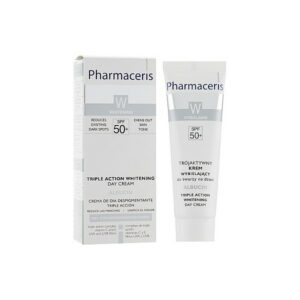 PHARMACERIS W ALBUCIN CREME DE JOUR ECLAIRCISSANTE SPF 50+ 30ML