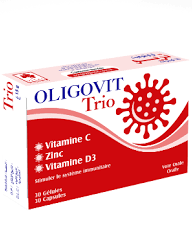 VITAL OLIGOVIT TRIO VIT C + ZINC + D3 B/30