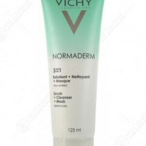 VICHY NORMADERM 3 EN 1 EXFOLIANT + NETTOYANT + MASQUE 125ML