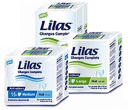 LILAS CHANGE COMPLETS PHARMACIE - 15 PIECES -MEDIUM