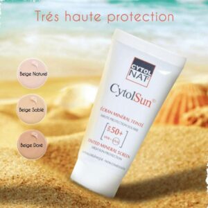 CYTOLNAT CYTOLSUN ECRAN SPF 50+ BEIGE SABLE 50ML