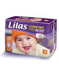 LILAS CONFORT MAX TAILLE 3 5-10 KG - 28 PIECES