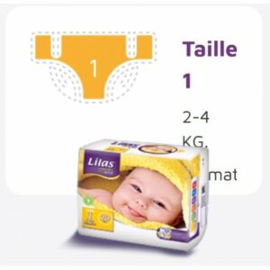 LILAS CONFORT MAX  -TAILLE 1 2-4 KG  - 20 PIECES