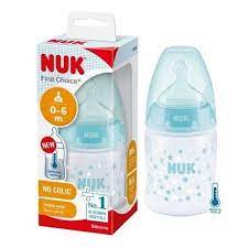 NUK BIBERON TEMP FIRST 150 ML CHOICE 0-6