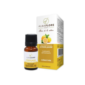 ALMAFLORE HUILE ESSENTIELS CITRON JAUNE 10ML