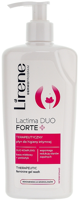 LIRENE GEL INTIME LACTIMA DUO FORTE + 300 ML