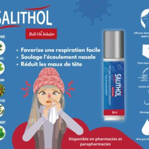 SALITHOL MAUX DE TETE ROLLON INHALER 8 ML