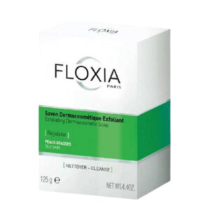 Floxia Savon Dermocosmétique Exfoliant Peaux Grasses 125 gr