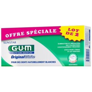 GUM DENTEFRICE ORIGINAL WHITE DUO PACK