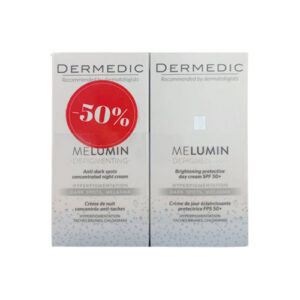 DERMEDIC MELUMIN CREME DE JOUR SPF50 + CREME DE NUIT -50%