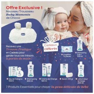 CHICCO COFFRET COSMETIQUES 7 ARTICLES