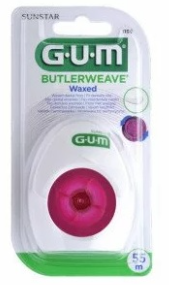 GUM BUTLERWEAVE FIL DENTAIRE CIRE REF 1155