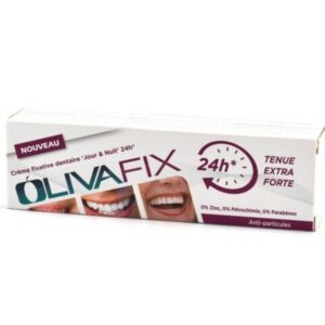 Silca Olivafix Crème adhésive pour Prothèses Dentaires , 40 G
