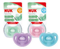 NUK SUCETTE SENSITIVE 1ER AGE ROSE/BLEU