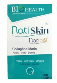 BIO HEALTH NATISKIN 60 GELULES