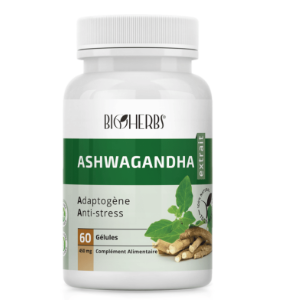 BIOHERBS ASHWAGANDA ANTI STRESS BT60 GELLULES