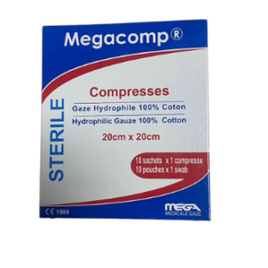 COMPRESSE STERILE 20*20 BOITE DE 10