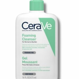 CERAVE GEL MOUSSANT PEAUX NORMALES A GRASSES 473 ML