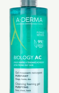 ADERMA BIOLOGY AC GEL NETTOYANT PURIFIANT 200ML