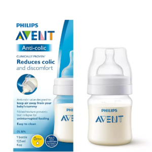 AVENT BIBERON ANTI-COLIC PLAS 125ML REF:SCF810/61