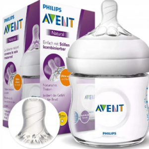 AVENT BIBERON NATUREL EN PLASTIQUE 125ML