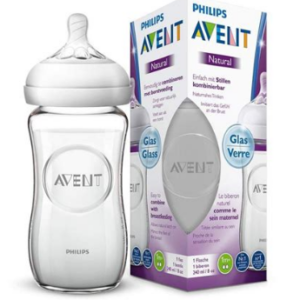 AVENT BIBERON NATUREL EN VERRE 240ML