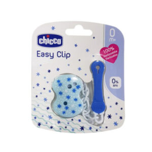 CHICCO ATTACHE SUCETTE BLEU