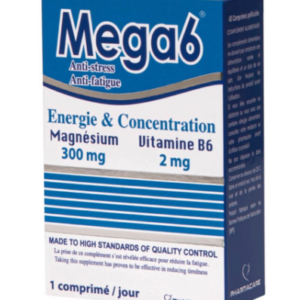 PHARMACARE MEGA 6 ENERGIE & CONCENTRATION BT/45