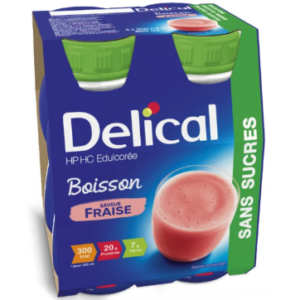 Delical Boisson HP/HC sans sucres Fraise