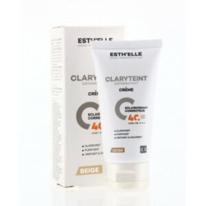 ESTH ELLE CLARYTEINT CREME ECLAIRCISSANTE SPF 40+ BEIGE ,50GR