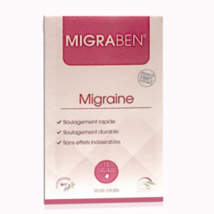 MIGRABEN MIGRAINE 15 GELULES