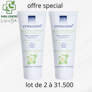 CYTOLCLEAN GEL NETTOYANT PURIFIANT 175ML LOT DE 2