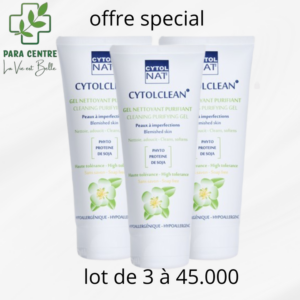 CYTOLCLEAN GEL NETTOYANT PURIFIANT 175ML LOT DE 3