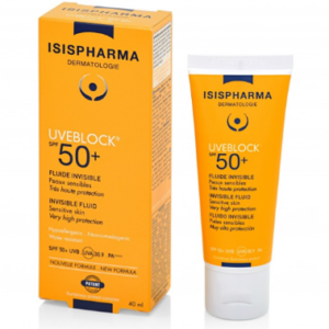 ISISPHARMA UVEBLOCK FLUIDE INVISIBLE SPF50+ 40 ML