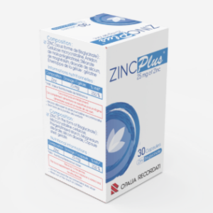 ZINC PLUS 25 MG BT/30 GELULES