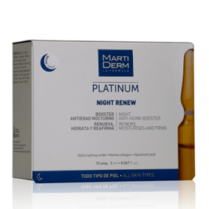 MARTI DERM PLATINUM NIGHT RENEW 10 AMPOULES