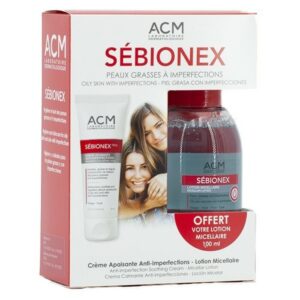 ACM SEBIONEX CREME APAISANTE ANTI IMPERFECTION + LOTION MICELLAIRE OFFERT