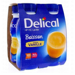 DELICAL HP HC Boisson lactée saveur vanille