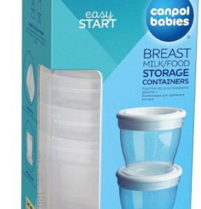 CANPOL BABIES POTS DE CONSERVATION 4 PCS 180ML