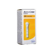 ACCUCHEK LANCETTES B/25