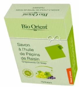BIO ORIENT SAVON HYDRATANT À L HUILE DE PÉPINS DE RAISIN