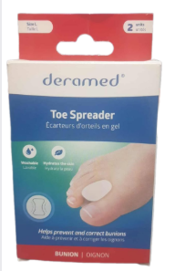 DERAMED ORTHESE EN S ECARTEUR D ORTEILS EPAI (2U)